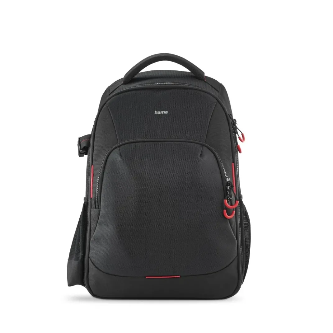 Kamera-Rucksack "Ohio", 190, Schwarz/Rot