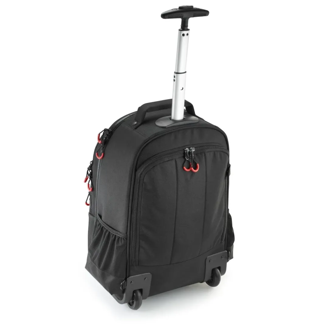 Kamera-Trolley "Ohio", 200, stabiler Fotokoffer für Handgepäck, Schwarz/Rot