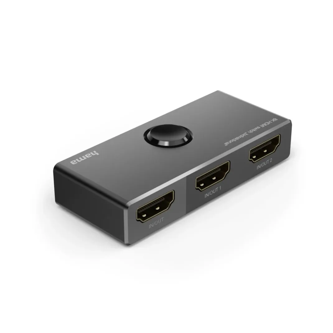 8K-HDMI™-Switch "bidirectional", 1 In 2 Out/2 In 1 Out