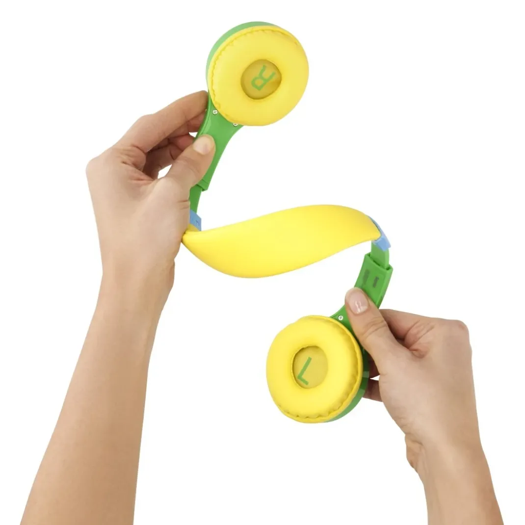 Kinderkopfhörer "Kids Guard", On-Ear, Lautstärkebegrenzung, Kabel, Grün
