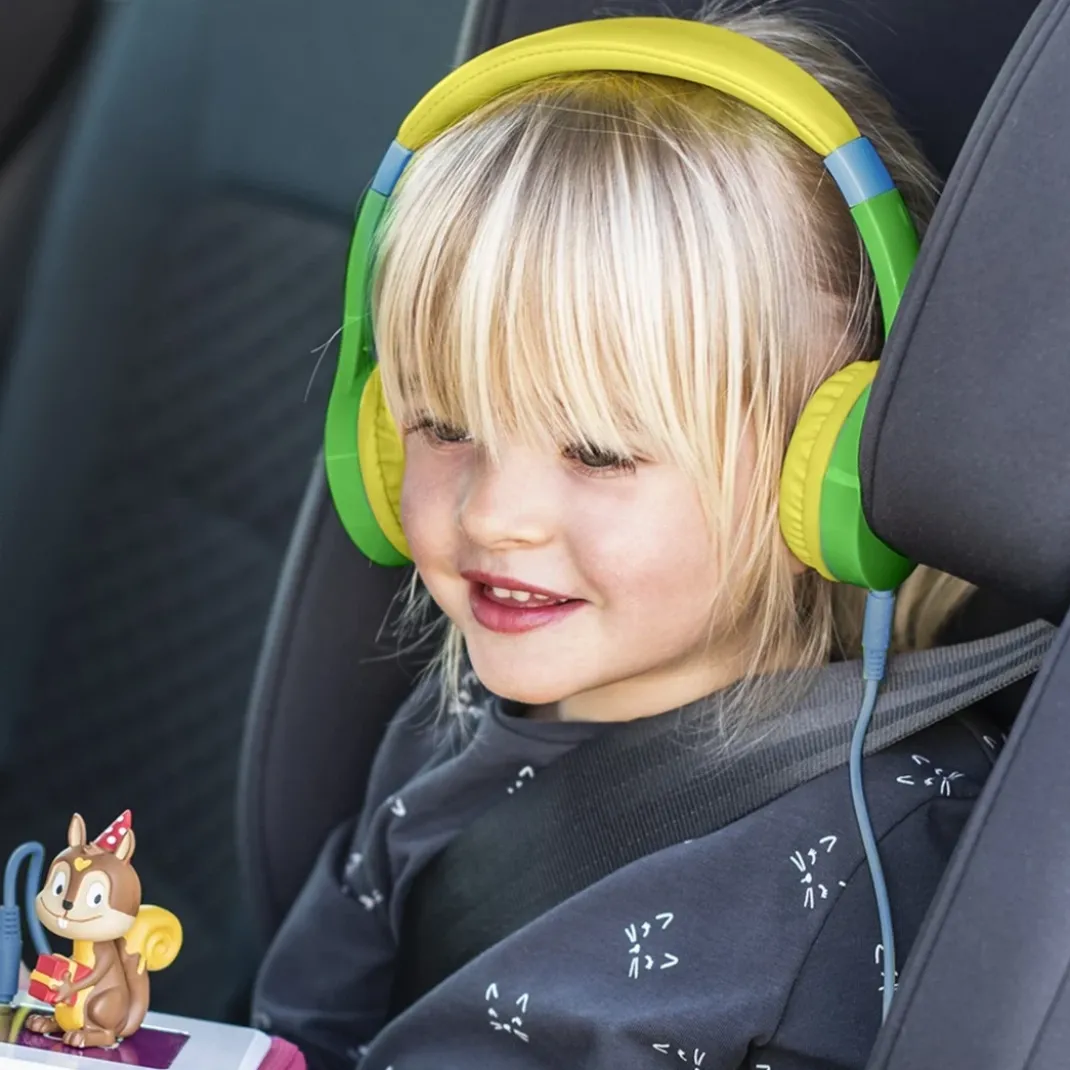 Kinderkopfhörer "Kids Guard", On-Ear, Lautstärkebegrenzung, Kabel, Grün