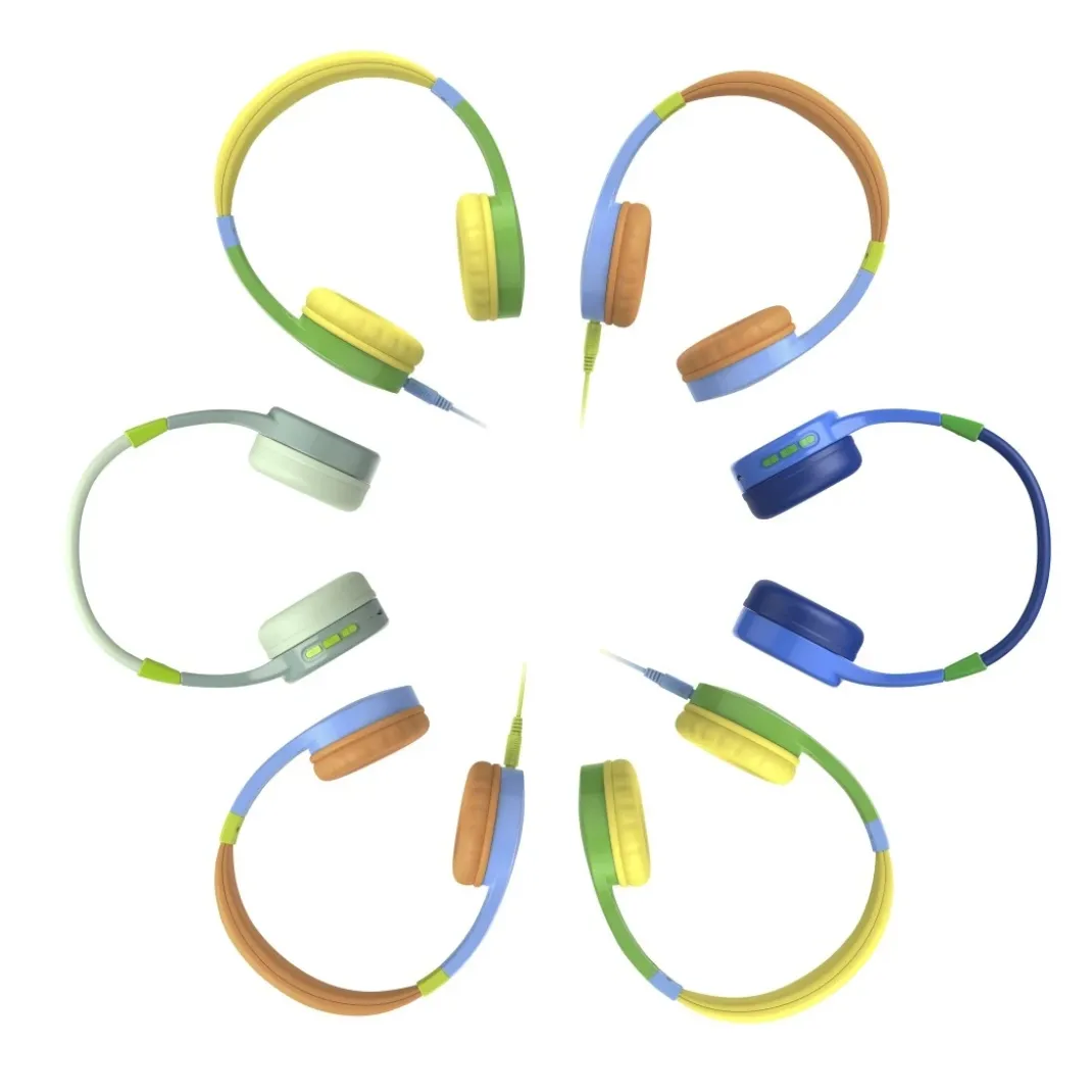 Kinderkopfhörer "Kids Guard", On-Ear, Lautstärkebegrenzung, Kabel, Blau