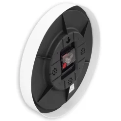 Kinder-Wanduhr "Sal", ohne Ticken, für Kinderzimmer, analog, Ø 30 cm, Bunt