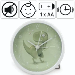 Kinderwecker "Happy Dino", ohne Ticken