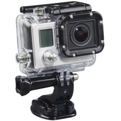 Klebehalterung für Action Cams, flach und gebogen, 4 Stck. mit Klebepads