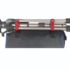 Klett-Kabelbinder mit Öse, wiederverwendbar, 20 x 250 mm, farbig, 9 Stück