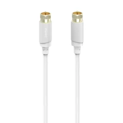 Koaxialkabel für Kabelrouter, Netzwerk, F-Stecker, 75 Ω, 120 dB, 3,00 m
