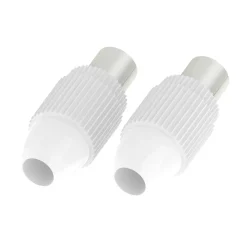 Koax-Set, Stecker/Kupplung, klemmbar