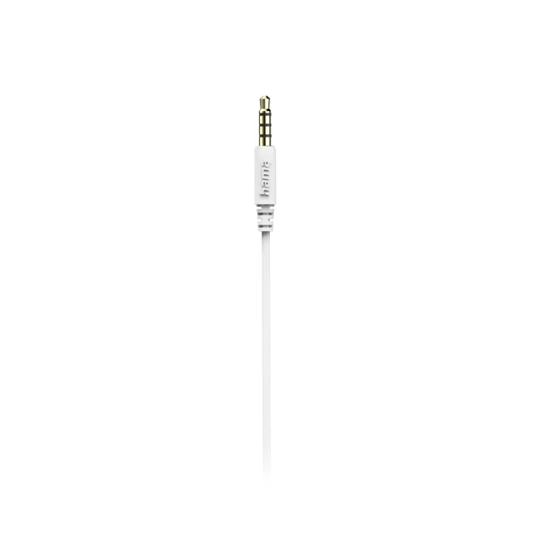 Kopfhörer "Basic4Phone", In-Ear, Mikrofon, Kabelknickschutz, Weiß