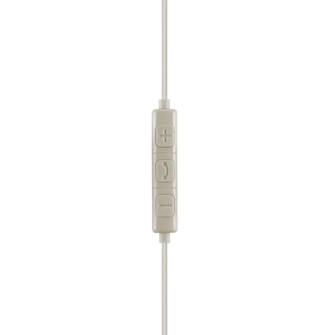 Kopfhörer "Calm", In-Ear, Mikrofon, Kabelknickschutz, USB-C, Sand