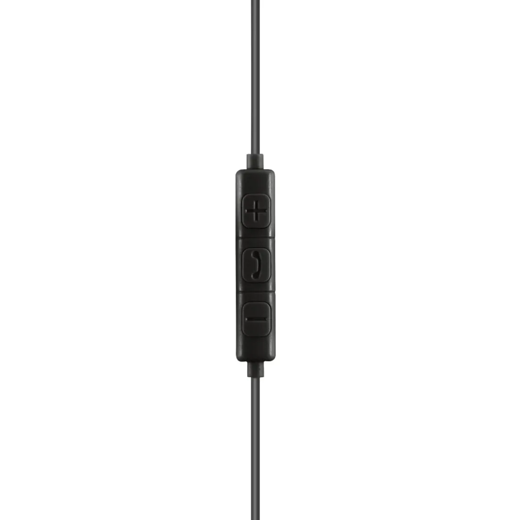 Kopfhörer "Calm", In-Ear, Mikrofon, Kabelknickschutz, USB-C, Schwarz