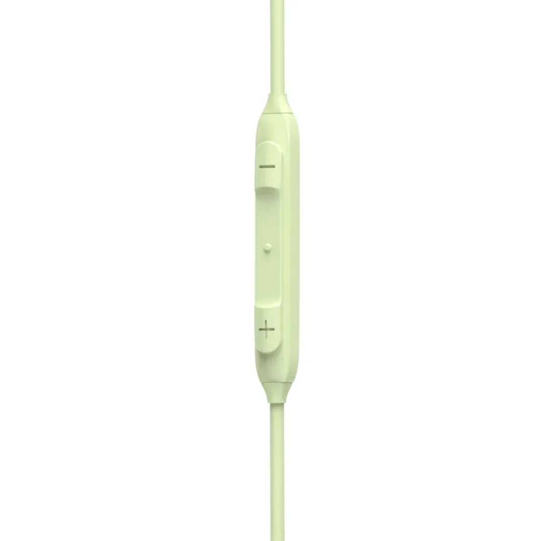 Kopfhörer "Curly", In-Ear, Mikrofon, Kabelknickschutz, USB-C, Grün