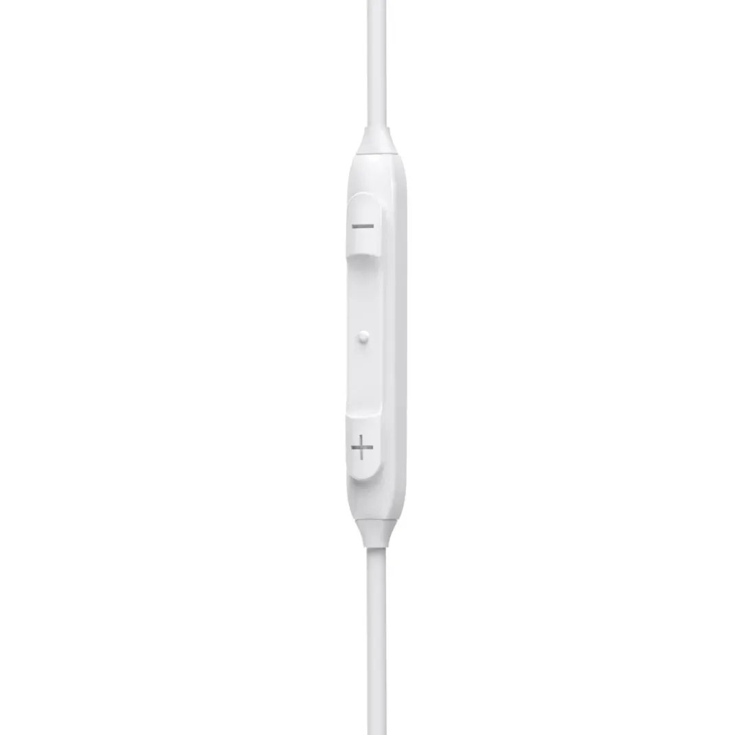 Kopfhörer "Curly", In-Ear, Mikrofon, Kabelknickschutz, USB-C, Weiß