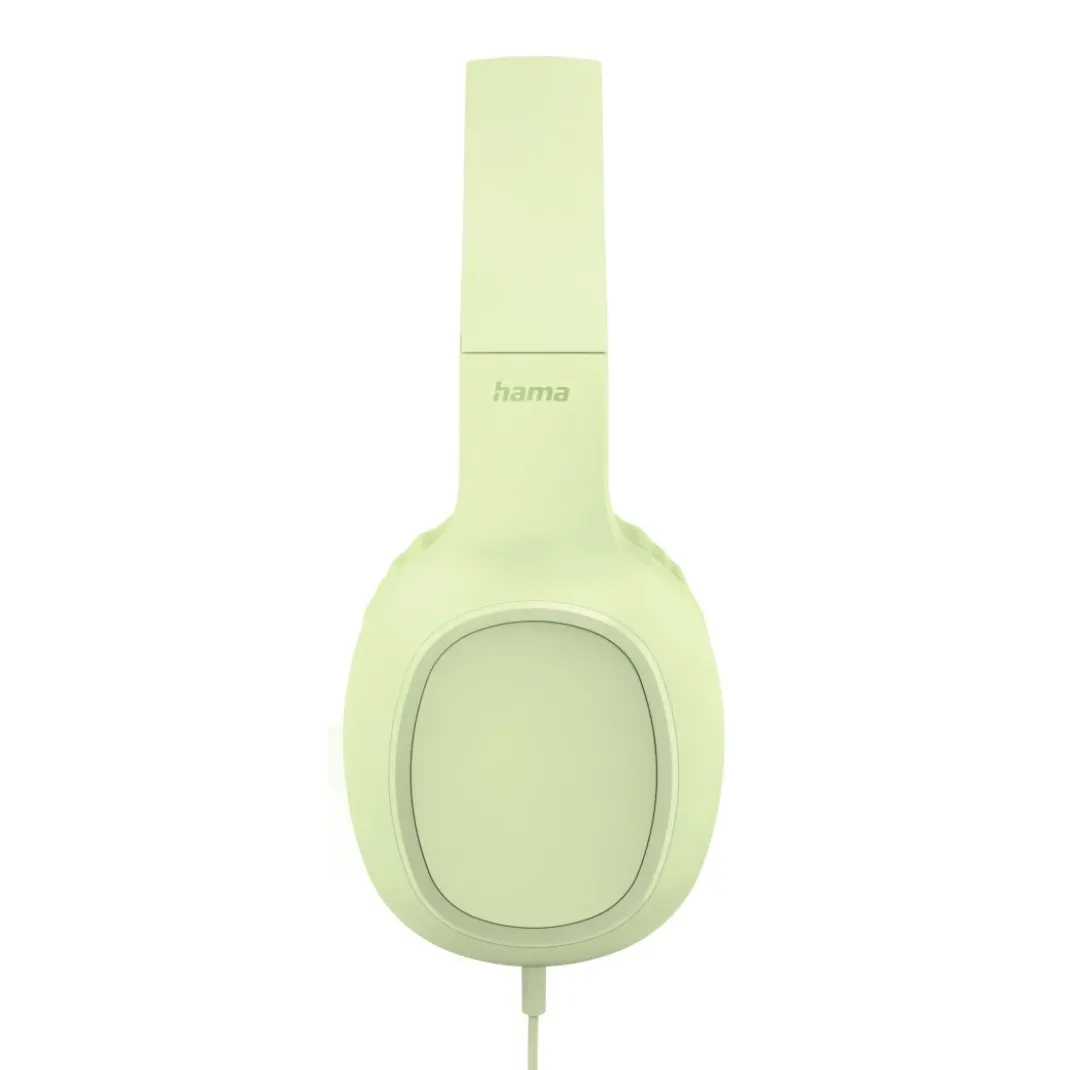 Kopfhörer "Fun C", On-Ear, Mikrofon, einseitige Kabelführung, USB-C, Grün