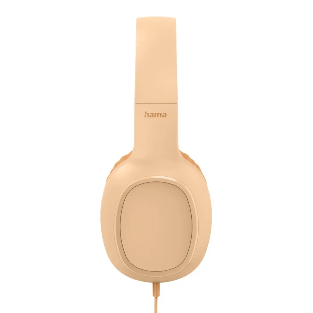Kopfhörer "Fun C", On-Ear, Mikrofon, einseitige Kabelführung, USB-C, Orange