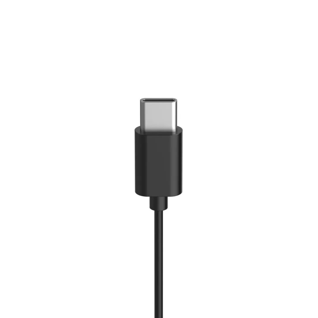 Kopfhörer "Fun C", On-Ear, Mikrofon, einseitige Kabelführung, USB-C, Schw.