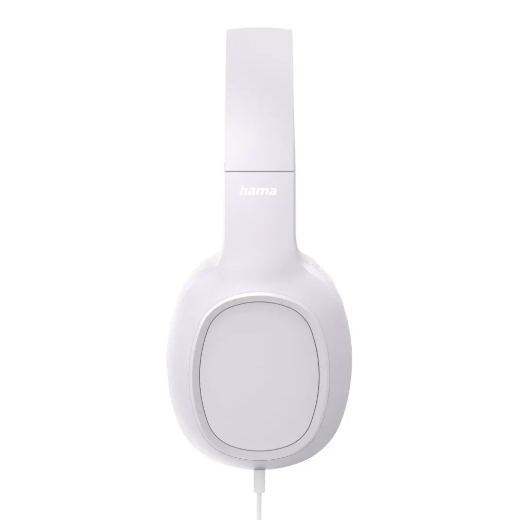 Kopfhörer "Fun C", On-Ear, Mikrofon, einseitige Kabelführung, USB-C, Weiß