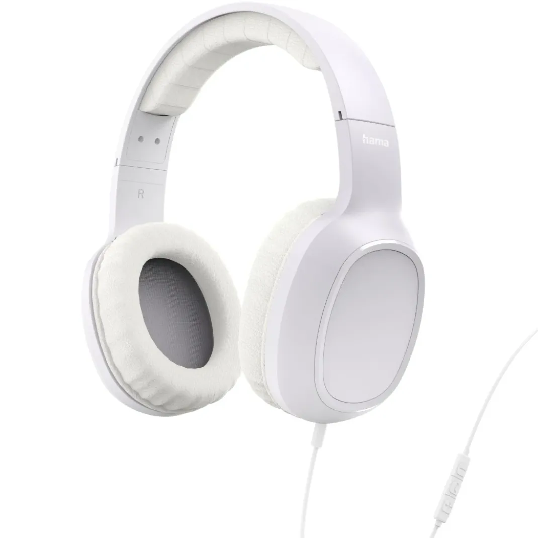 Kopfhörer "Fun C", On-Ear, Mikrofon, einseitige Kabelführung, USB-C, Weiß