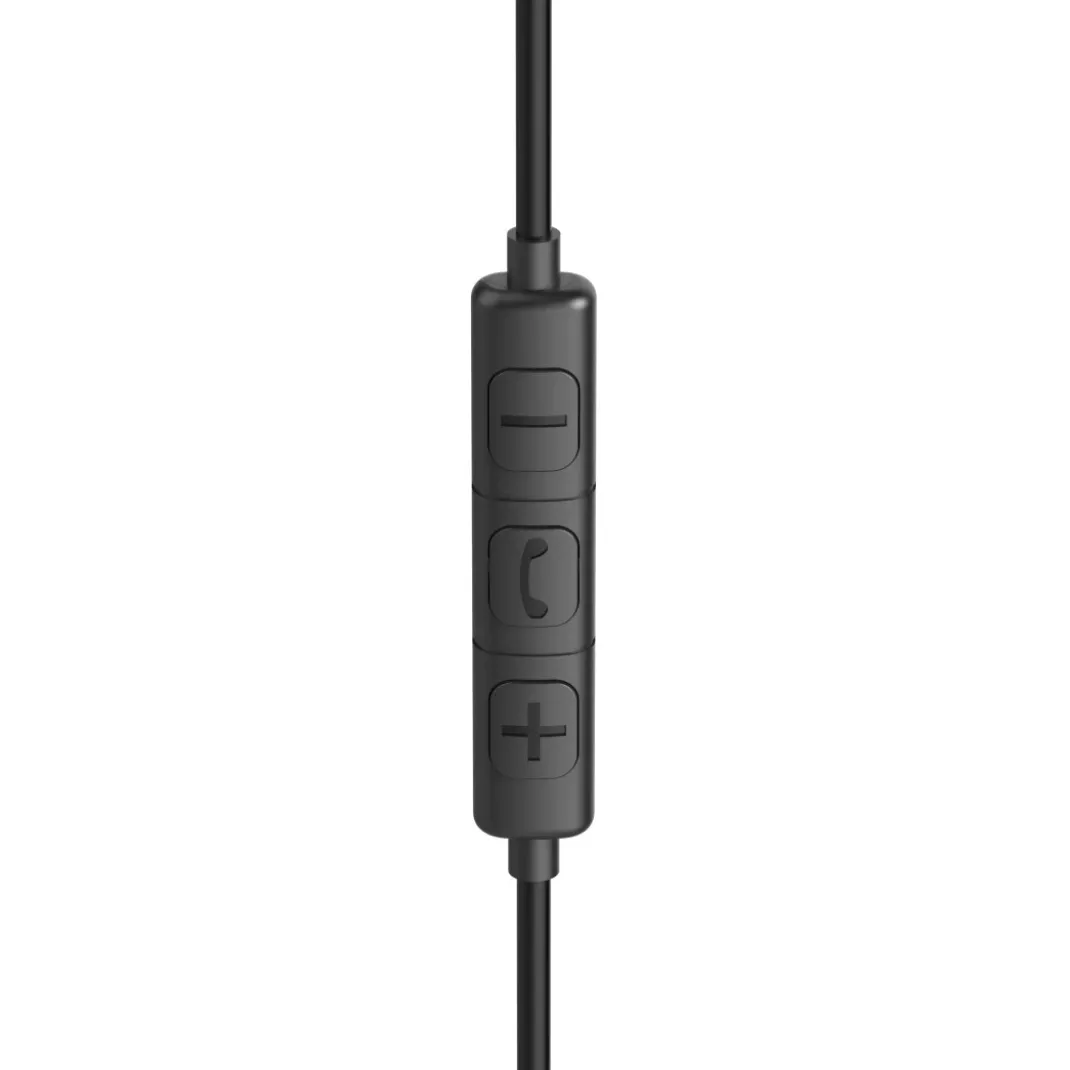 Kopfhörer "Fun II", On-Ear, Mikrofon, einseitige Kabelführung, 3,5-mm, Schw