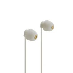 Kopfhörer "Relax", In-Ear Mikrofon, Kabelknickschutz, 3,5 mm, Sand