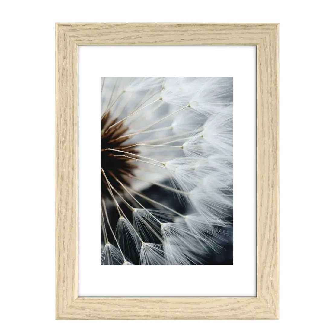 Kunststoffrahmen "Breeze", Eiche, 10 x 15 cm