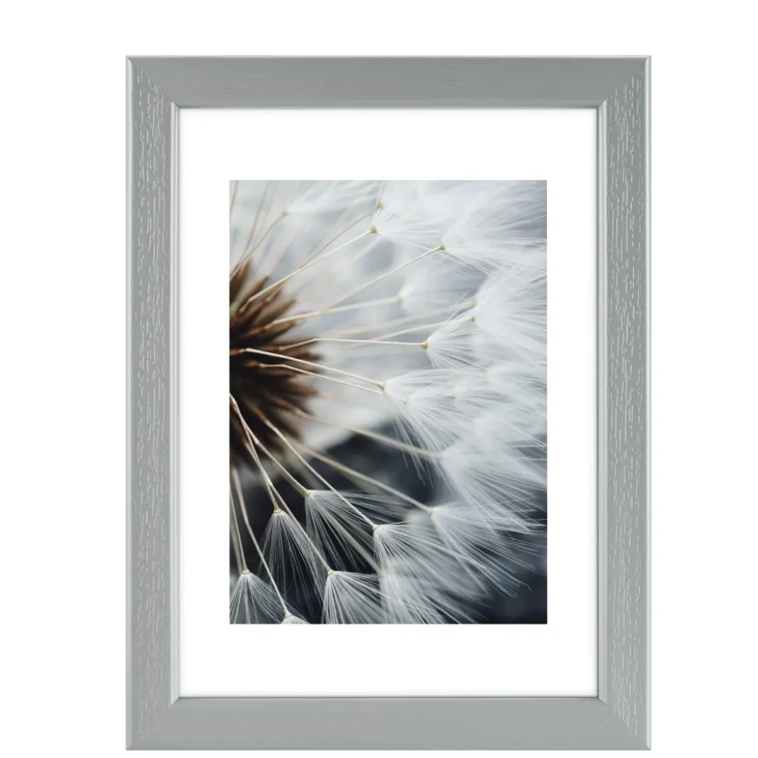 Kunststoffrahmen "Breeze", Grau, 10 x 15 cm