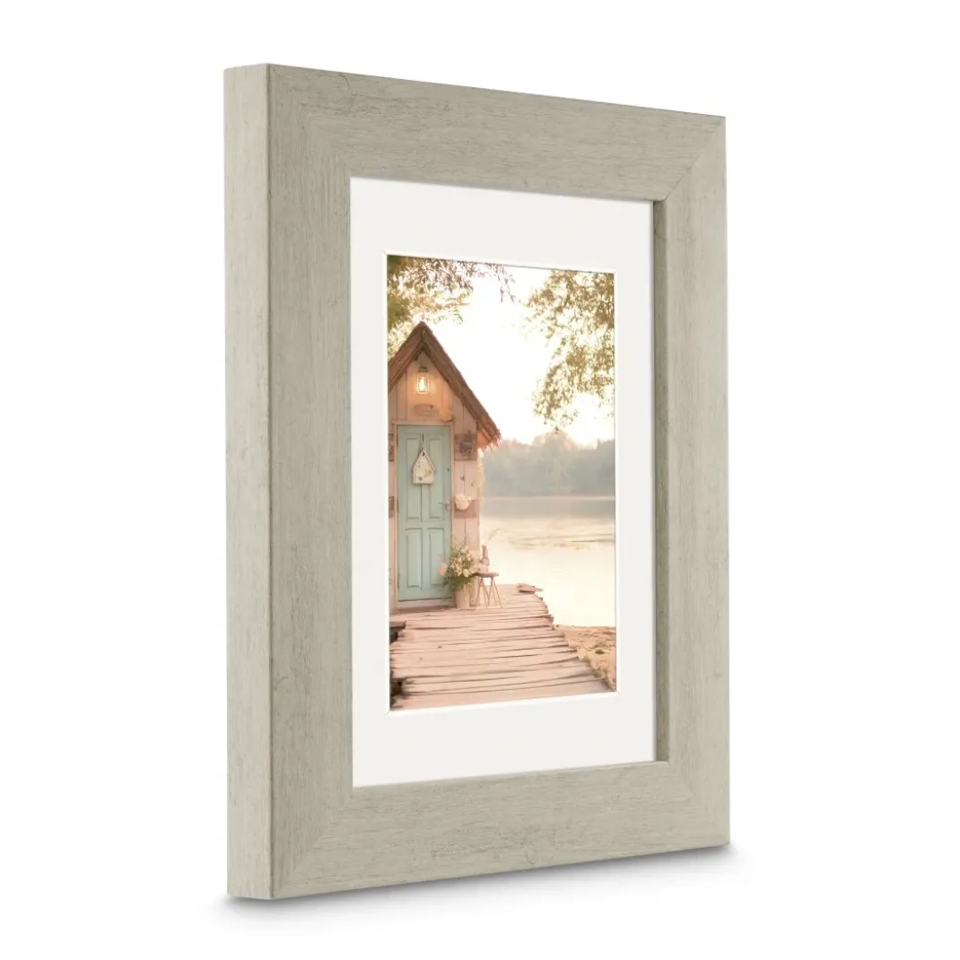 Kunststoffrahmen "Cottage", Taupe, 10 x 15 cm
