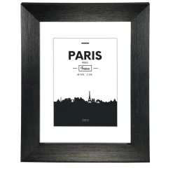 Kunststoffrahmen "Paris", Schwarz, 40 x 50 cm