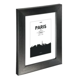 Kunststoffrahmen "Paris", Schwarz, 40 x 50 cm