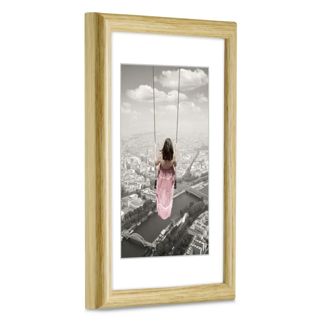 Kunststoffrahmen "Swing", Natur, 50 x 70 cm