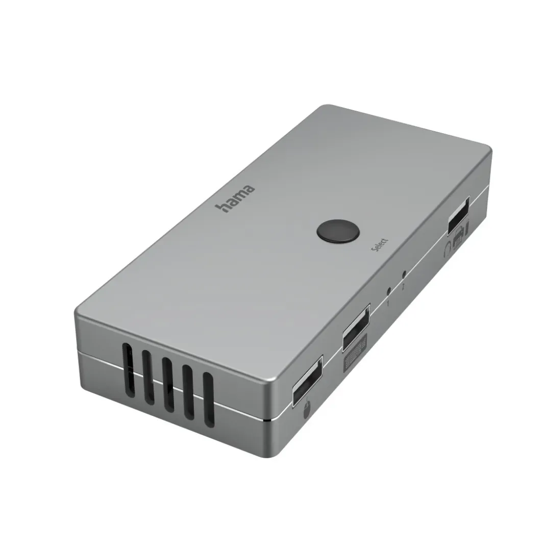 KVM-Umschalter "Connect2Switch", inkl. Kabel, 4 Ports