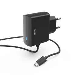 Ladegerät mit Micro-USB-Anschluss, 6 W, 1 m, Schwarz