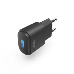 Ladegerät, USB-A, 6 W, Schwarz