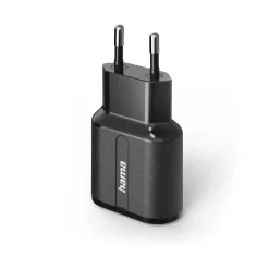 Ladegerät, 2x USB-A, 12 W, Schwarz
