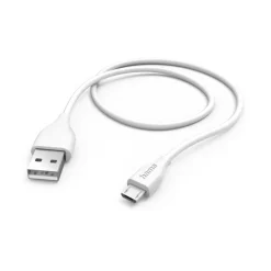 Ladekabel, USB-A - Micro-USB, 1,5 m, Weiß