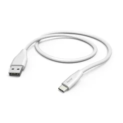 Ladekabel, USB-A - USB-C, 1,5 m, Weiß