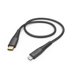 Ladekabel, USB-C - Lightning, 1,5 m, Schwarz
