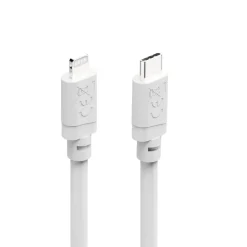 Ladekabel, USB-C - Lightning, für iPhone/iPad, MFi, 2 m, Weiß