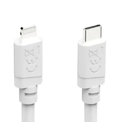 Ladekabel, USB-C - Lightning, für iPhone/iPad, MFi, 2 m, Weiß