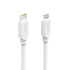 Ladekabel, USB-C - Lightning, für iPhone/iPad, MFi, 2 m, Weiß