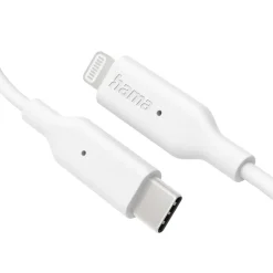 Ladekabel, USB-C - Lightning, 1 m, Weiß