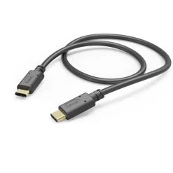 Ladekabel, USB-C - USB-C, 1,5 m, Schwarz