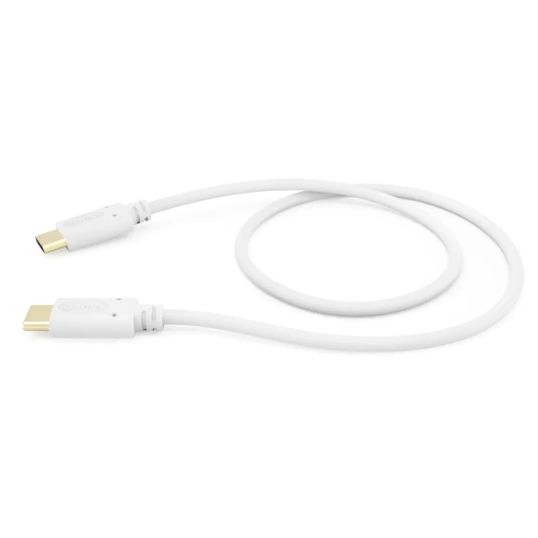 Ladekabel, USB-C - USB-C, 1,5 m, Weiß
