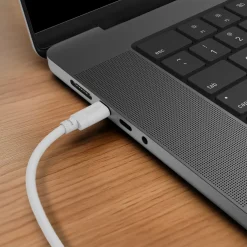Ladekabel, USB-C - USB-C, 60 W, 2 m, Weiß