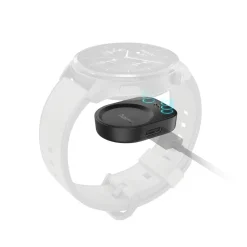 Ladeschale für Hama Smartwatch 9000, magnetisches Laden, Schwarz