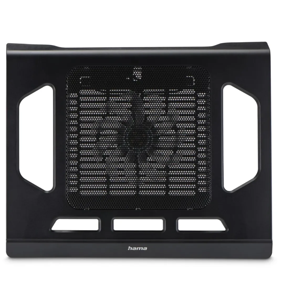 Laptop-Kühler "Black", leise, bis 40 cm (15,6"), Schwarz