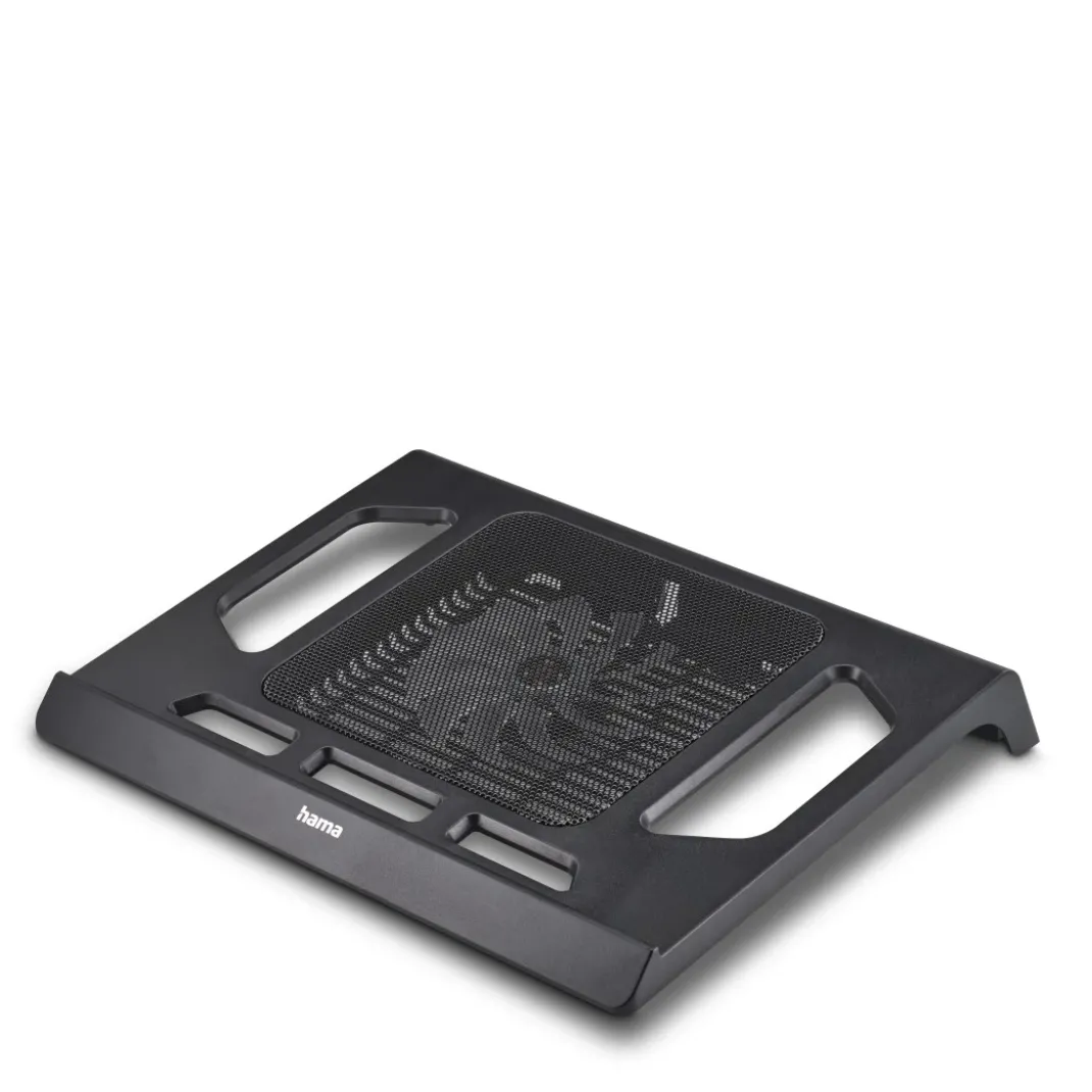Laptop-Kühler "Black", leise, bis 40 cm (15,6"), Schwarz