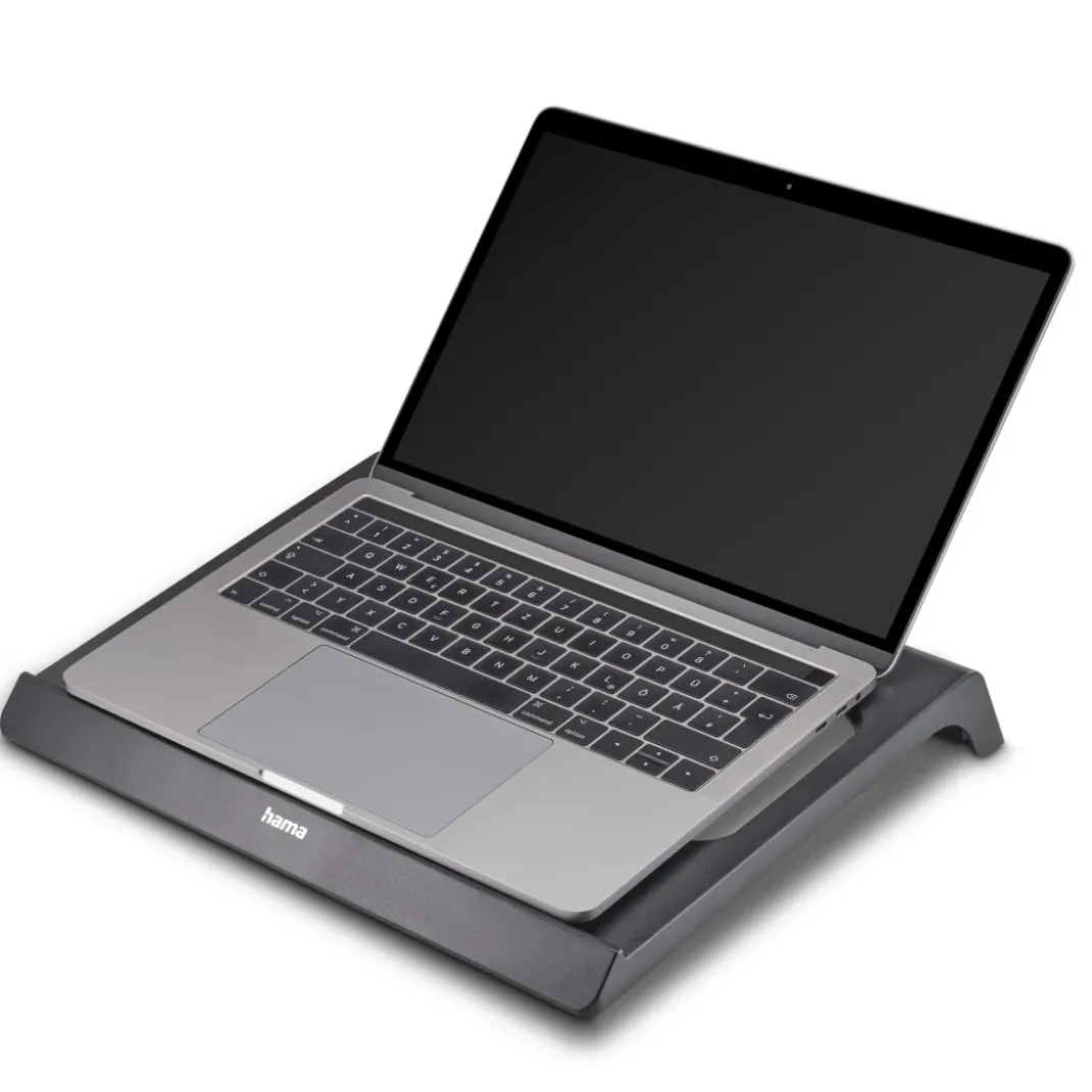 Laptop-Kühler "Black", leise, bis 40 cm (15,6"), Schwarz