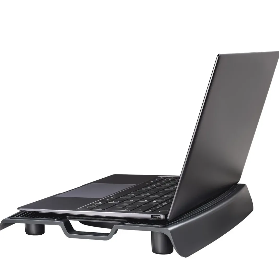 Laptop-Kühler "Wave", leise, bis 40 cm (15,6"), Schwarz