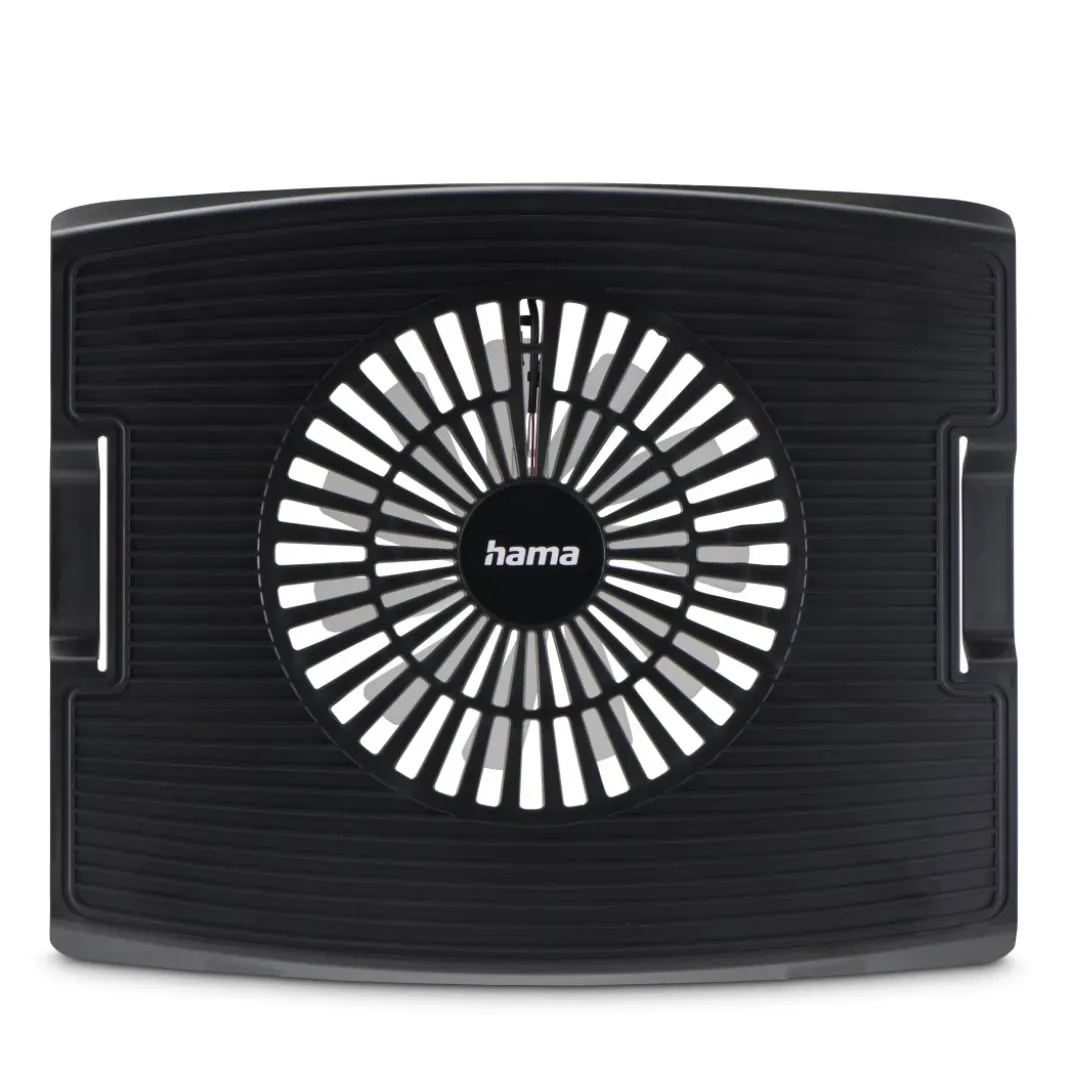 Laptop-Kühler "Wave", leise, bis 40 cm (15,6"), Schwarz